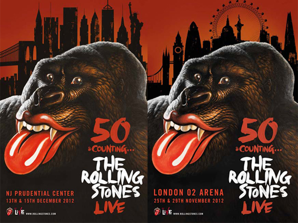 rolling stones συναυλίες νέα υόρκη λονδίνο