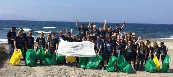 maris cleanup the med παραλίες καθαρισμός σαντορίνη κρήτη
