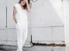 ολόσωμη φόρμα λευκό outfit μόδα